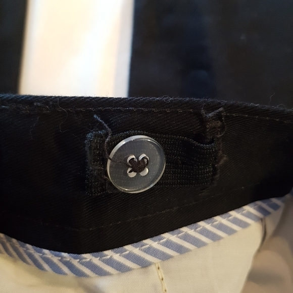 Chaps boys size 10 slim pants black dress pants school approved NEW - Picture 3 of 6